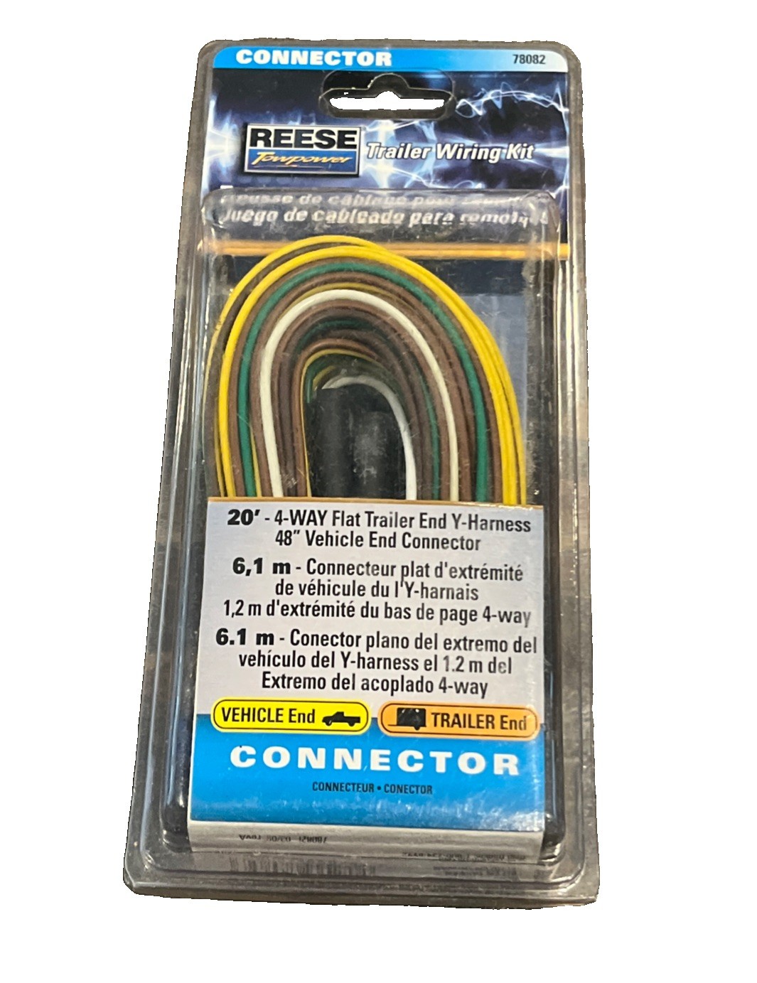 Reese Towpower 78082 Trailer Wiring Kit New