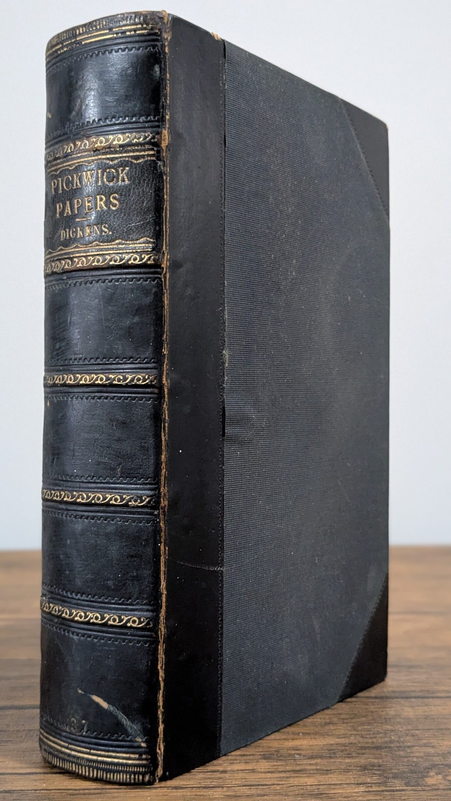 Pickwick Papers 1837 Charles Dickens First Edition Bound From Monthly Parts