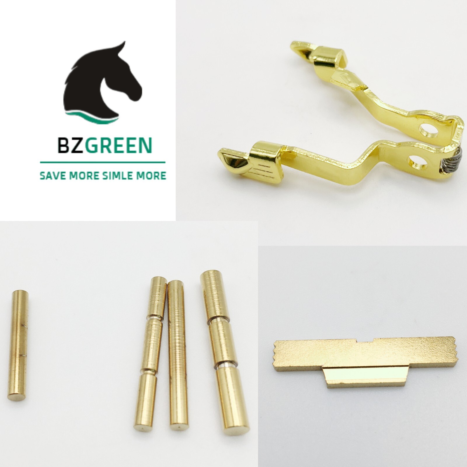For GLOCK Gen 5 Fits 17-34 Control Kit Slide Stop ,PIN, Combo Kits, Gold