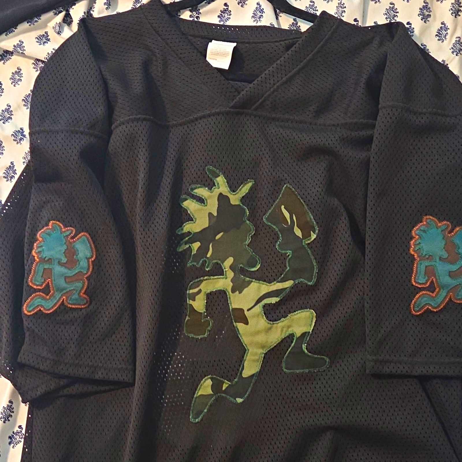 Insane Clown Posse ICP Jersey XL (GOTJ 2004 Exclusive) Hatchetman Psychopathic Insane Clown Posse ICP Jersey XL (GOTJ 2004 Exclusive) Hatchetman Psychopathic
