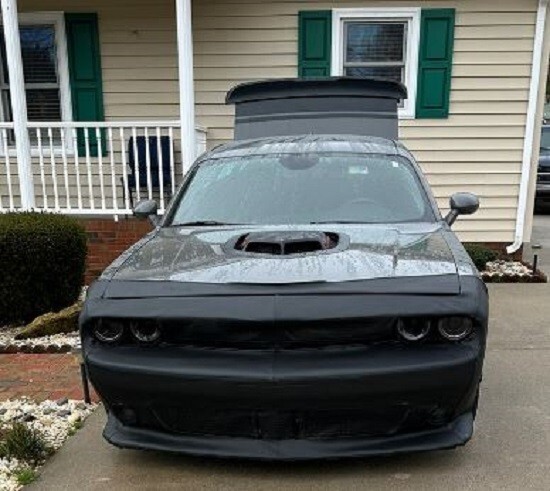 Lebra Front Mask Cover Bra Fits 2016-2023 Dodge Challenger GT, RT , scat pack