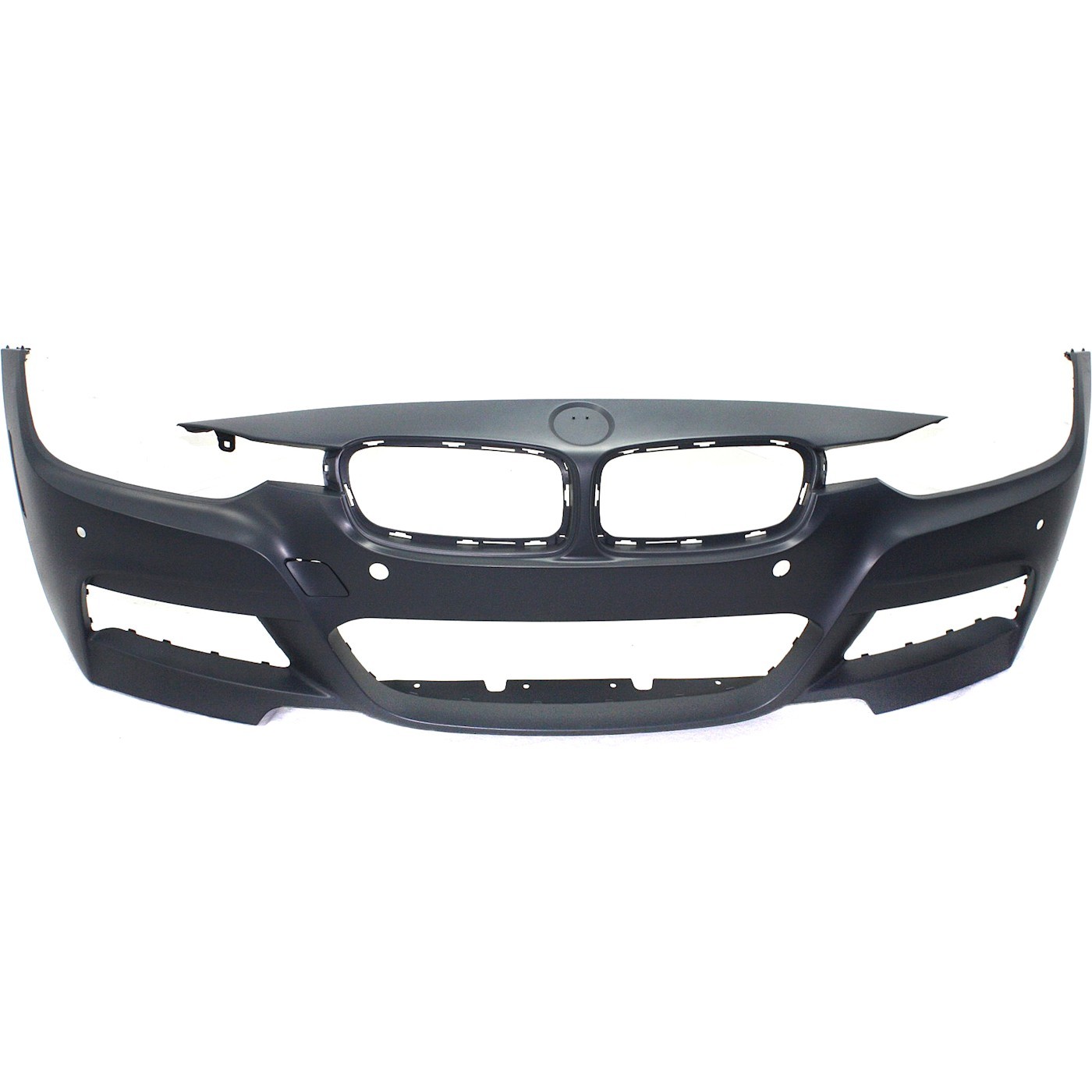 Front Bumper Cover For 2013-2016 BMW 328i with M Sport Sensor Holes Cam Primed Front Bumper Cover For 2013-2016 BMW 328i with M Sport Sensor Holes Cam Primed