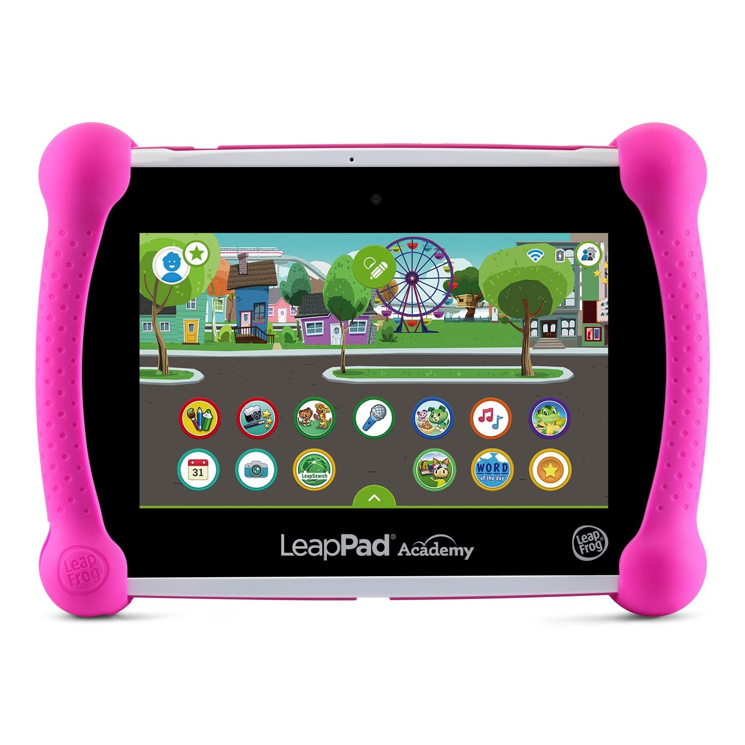 LeapFrog Pink Learning Tablet for Kids Ages 3 to 8 with 20 Educational Apps