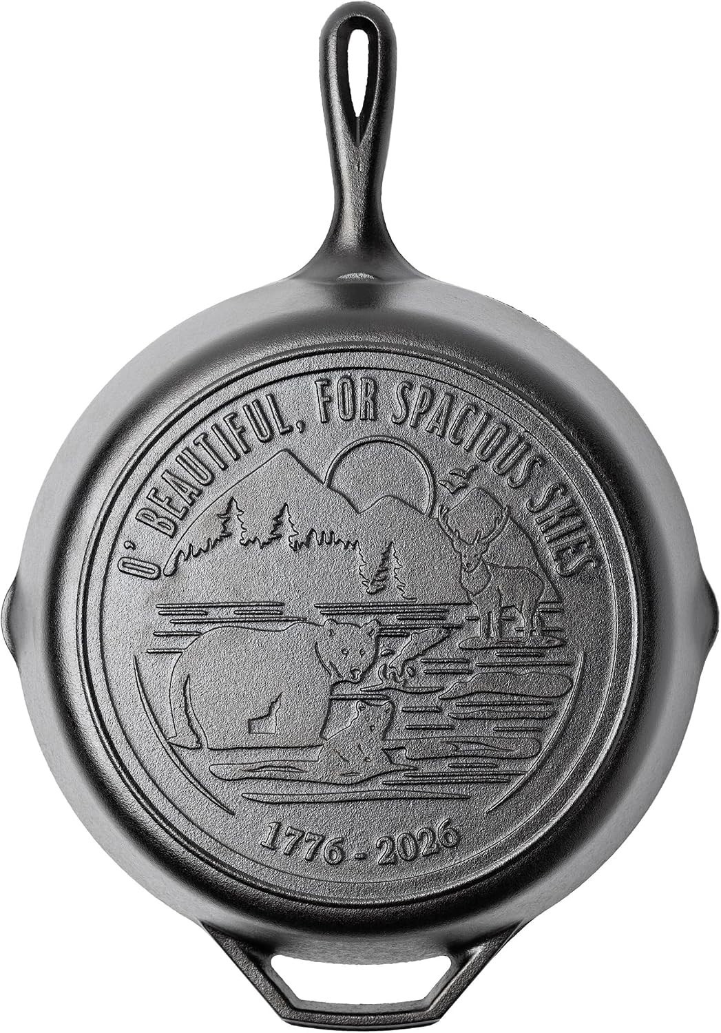 Lodge Pre-Seasoned Cast Iron Skillet, 12 Inches
