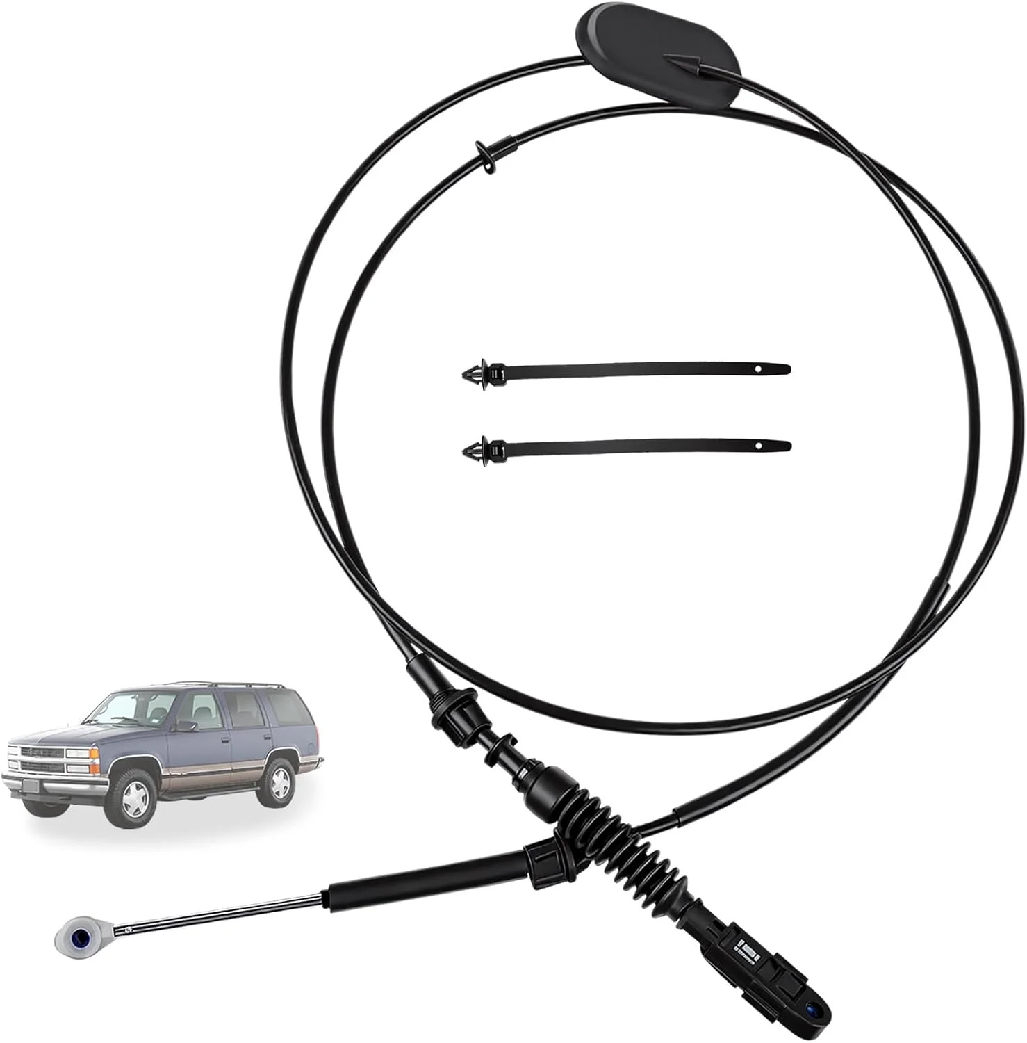 Automatic Transmission Gear Shift Cable Compatible with Chevrolet C1500 C2500 C3