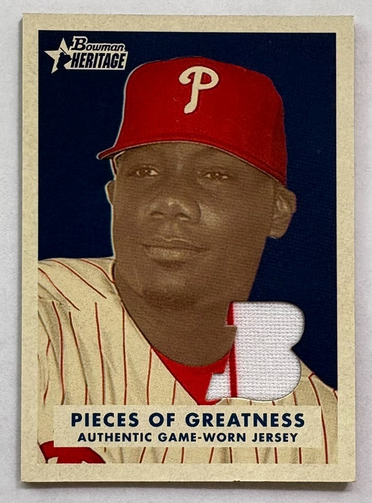 2006 Bowman Heritage Pieces of Greatness — Complete Your Set — Choose Your Card 2006 Bowman Heritage Pieces of Greatness — Complete Your Set — Choose Your Card
