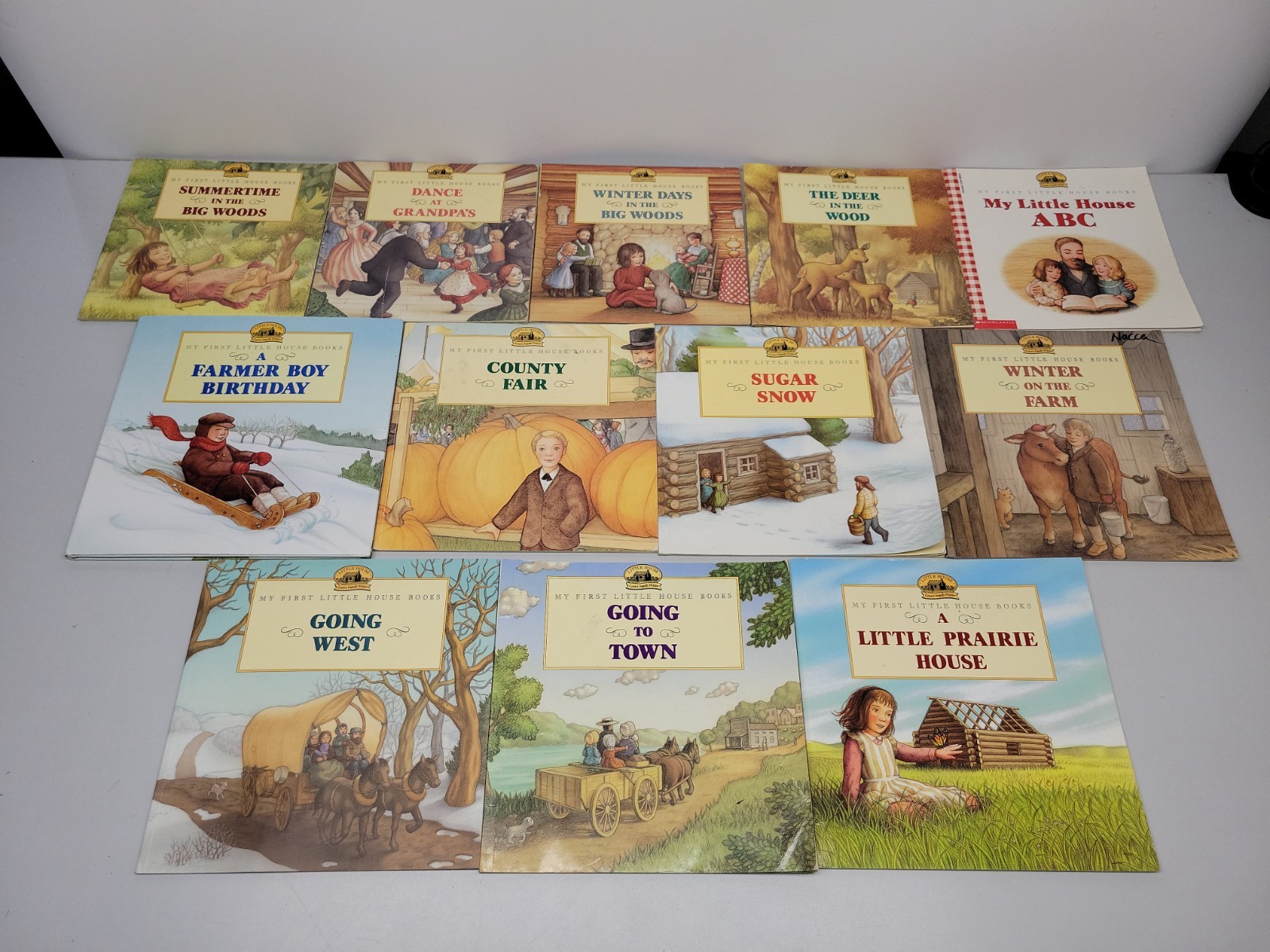 Lot of 12 My First Little House Picture Books by Laura Ingalls Wilder