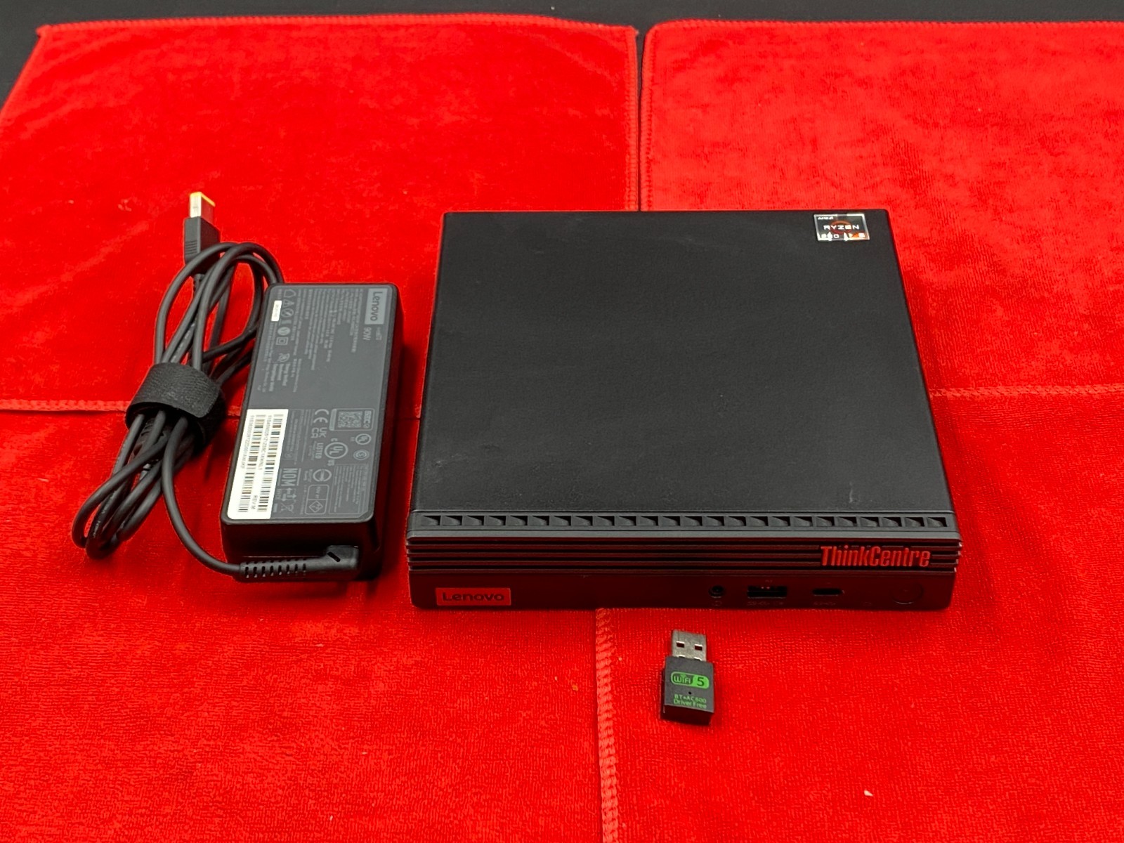 LENOVO THINKCENTRE M75Q GEN 2 RYZEN 5 PRO 5650GE 8GB RAM 256GB NVMe WiFi WIN 11