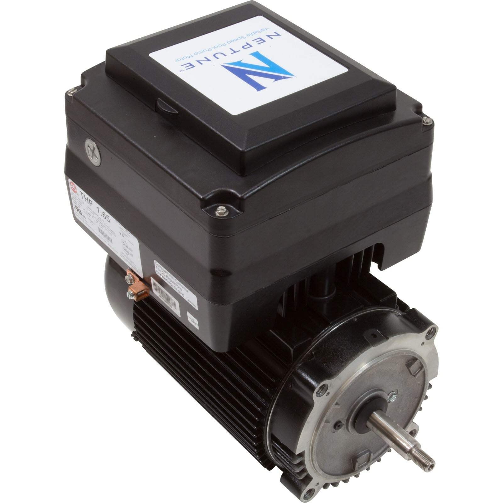 Motor, US Motor Neptune, 1.65thp, C-Face, Var-Spd, 115/230v, 48Y : NPTT165