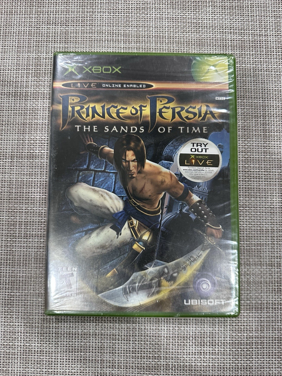Prince of Persia The Sands of Time Microsoft Xbox Sealed New