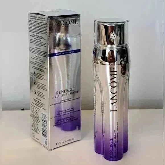 Lancome Renergie HCF Triple Serum Hyaluronic Acid Vitamin C Anti Aging 50mL