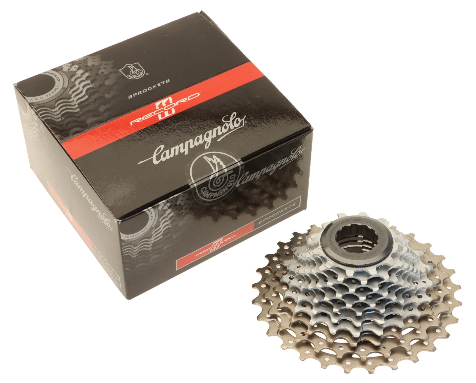 Campagnolo Record 11 Speed Cassette 12/29T Steel/Titanium 2010 NEW NOS