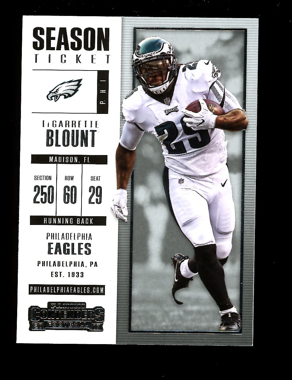 2017 Panini Contenders Season Ticket #84 LeGarrette Blount Eagles QTY