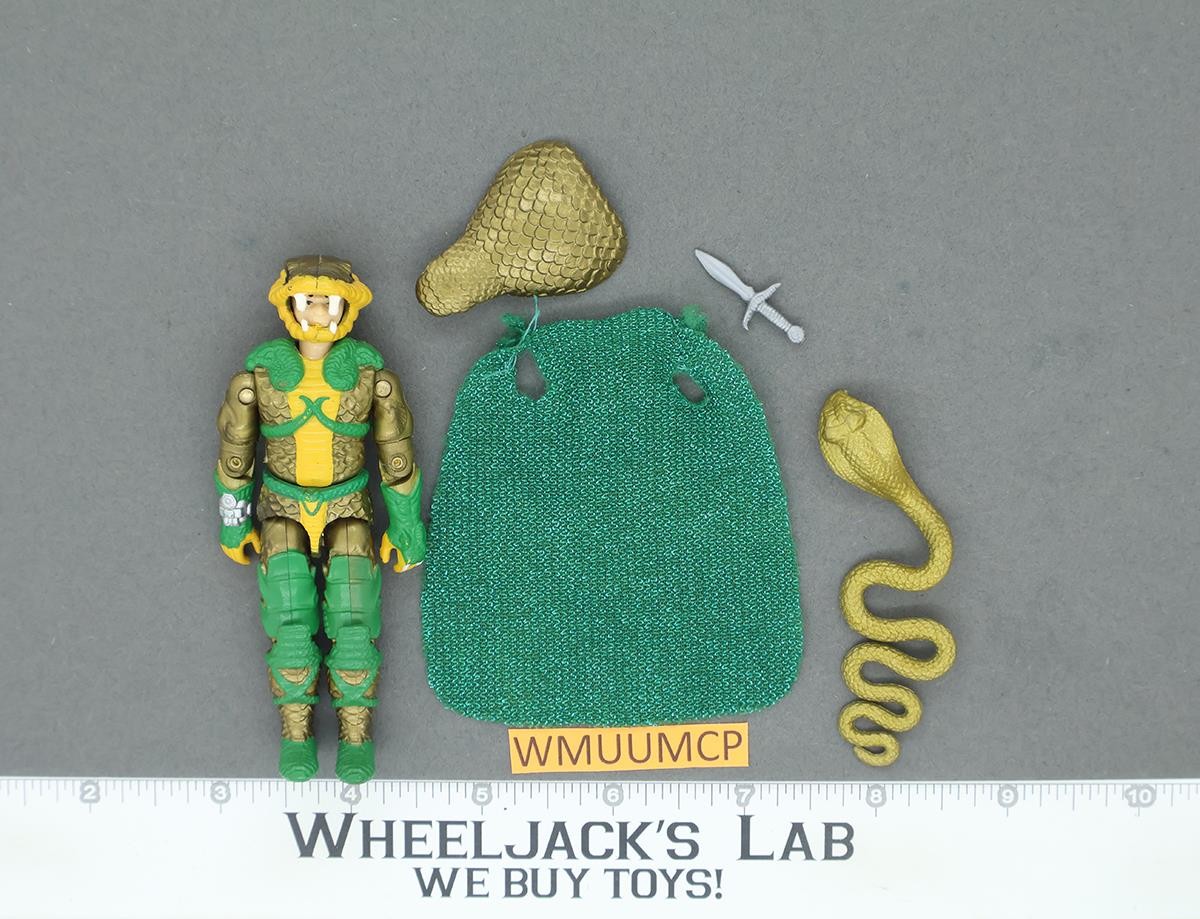 Serpentor V1 100% Complete G.I. Joe 1986 Hasbro Vintage Action Figure