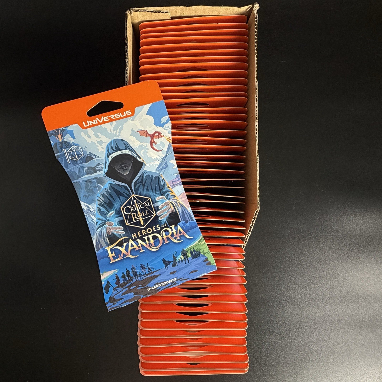 UniVersus Critical Role CCG Heroes of Exandria Booster Packs - LOT of 48 Sealed UniVersus Critical Role CCG Heroes of Exandria Booster Packs - LOT of 48 Sealed