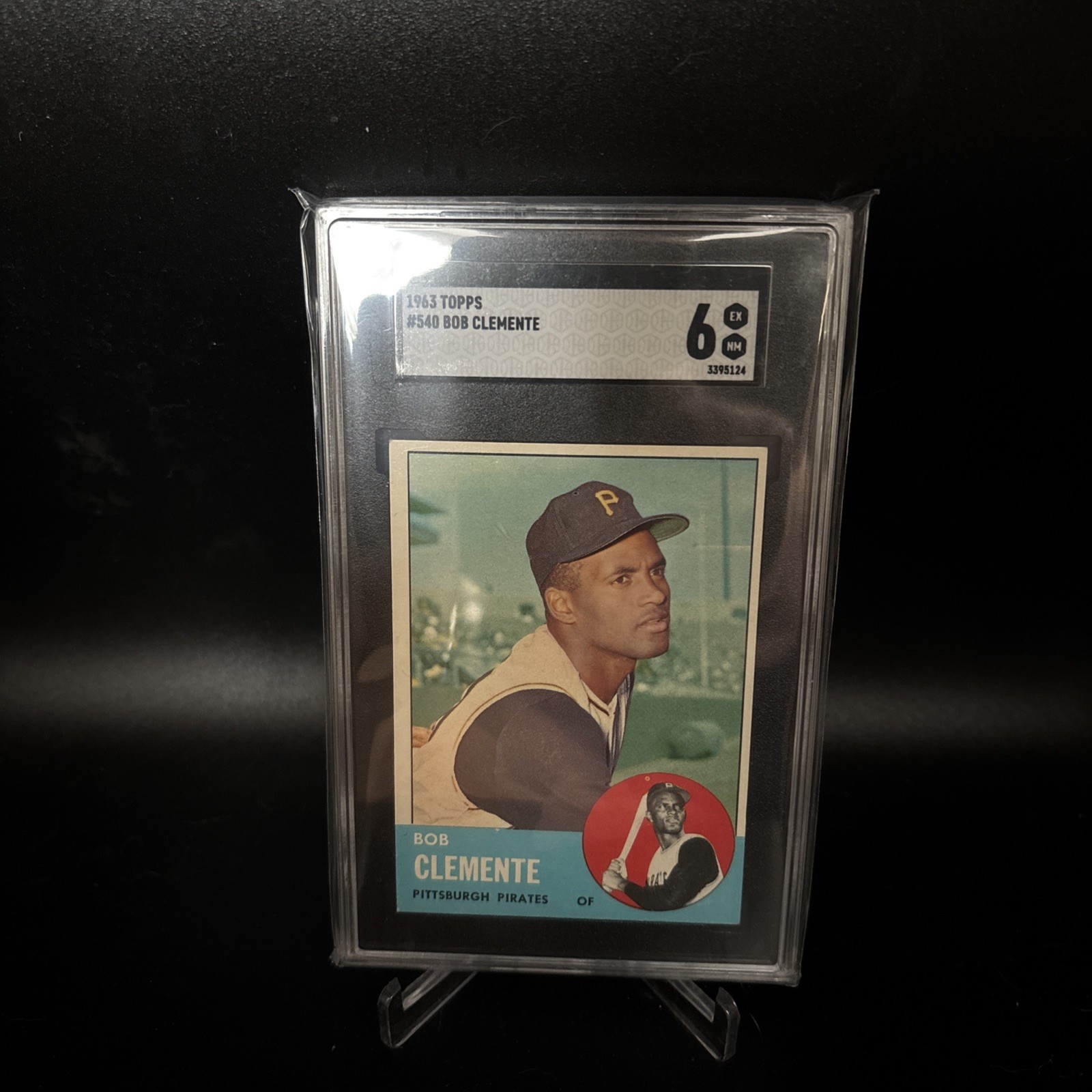1963 Topps Roberto Clemente #540 SGC 6 1963 Topps Roberto Clemente #540 SGC 6