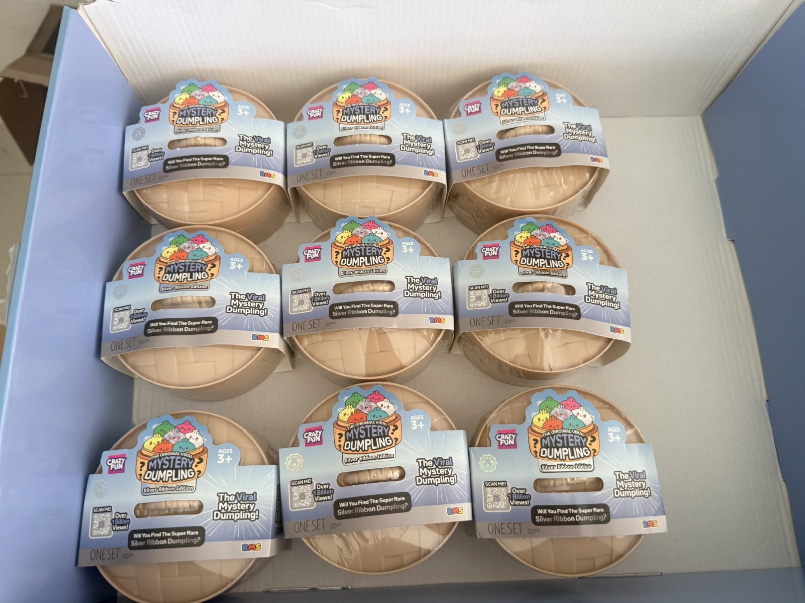 RMS Crazy Fun Mystery Dumpling Silver Ribbon Edition LOT of 9 five below RMS Crazy Fun Mystery Dumpling Silver Ribbon Edition LOT of 9 five below