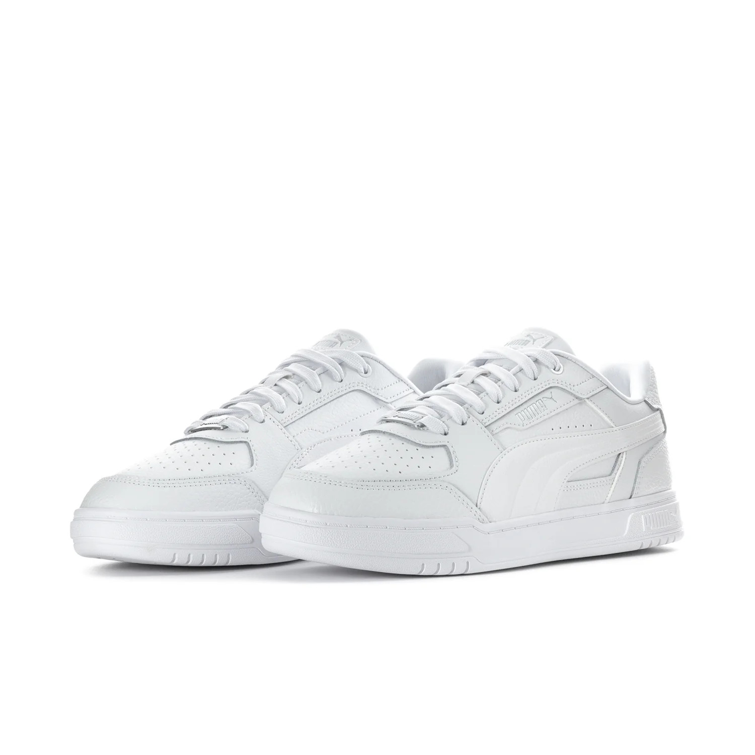 PUMA Caven III Plus Men’s Sneakers (Size: 10) White Silver Lace Up Low Top Solid PUMA Caven III Plus Men’s Sneakers (Size: 10) White Silver Lace Up Low Top Solid