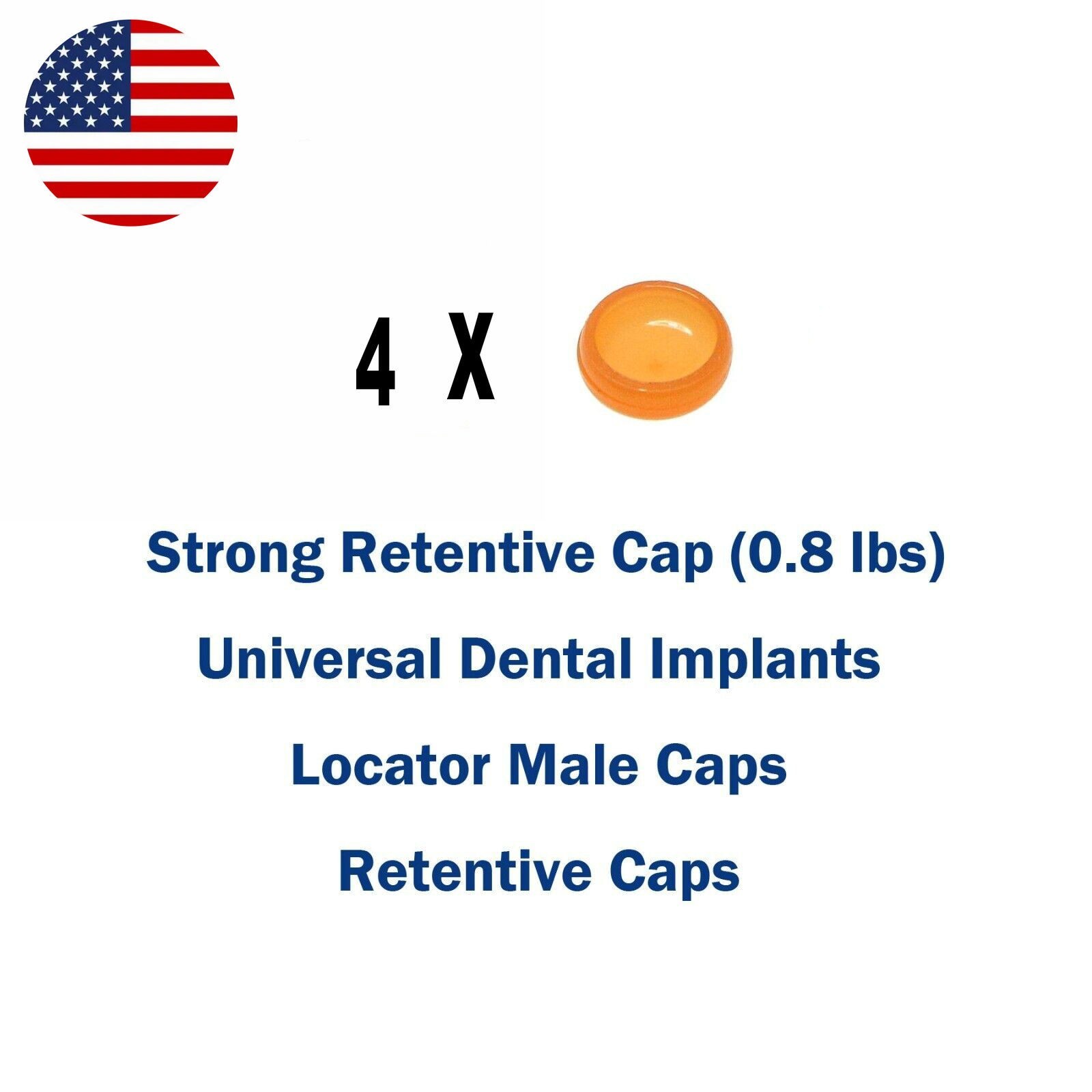 US 4/8/12/16/20Pcs Dental Overdenture Retention Implant Locator Caps 2.4lbs Pink US 4/8/12/16/20Pcs Dental Overdenture Retention Implant Locator Caps 2.4lbs Pink