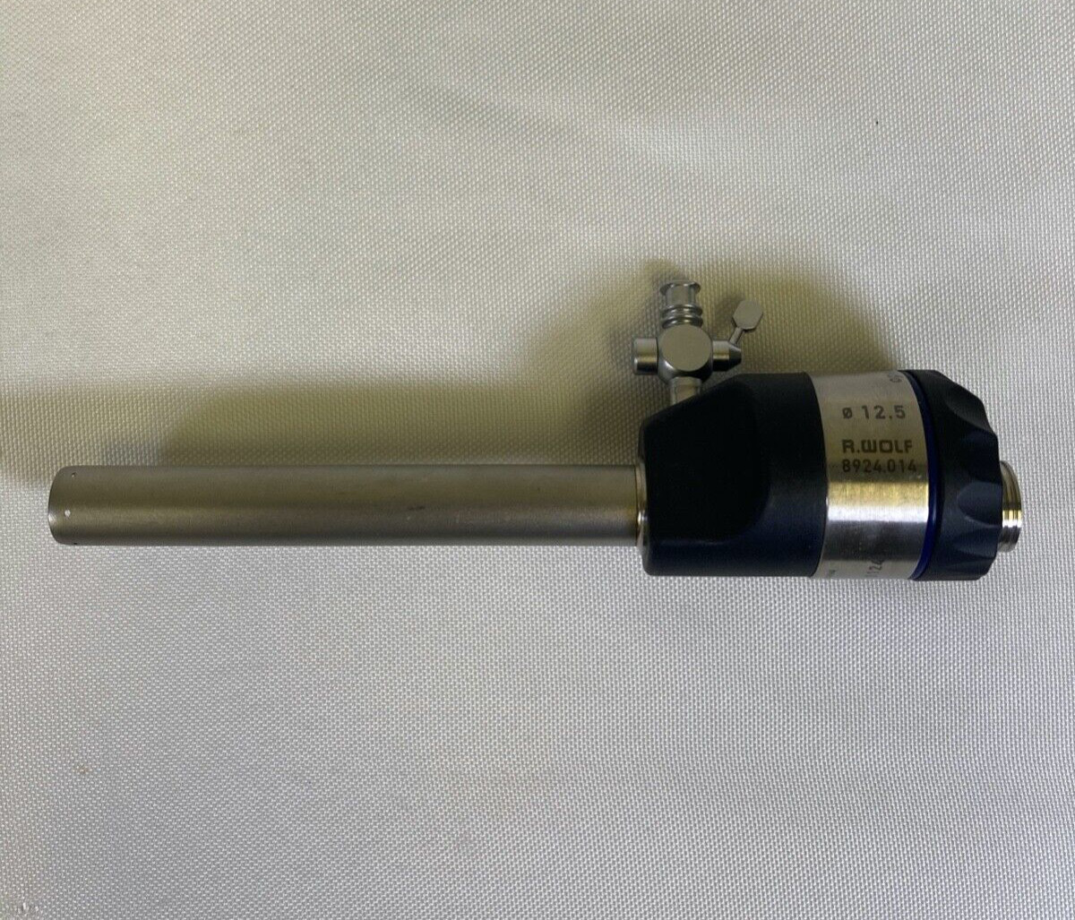 R Wolf 8924.014 RIWO-ART 12.5mm x 100mm Metal Ball Valve Laparoscopic Cannula