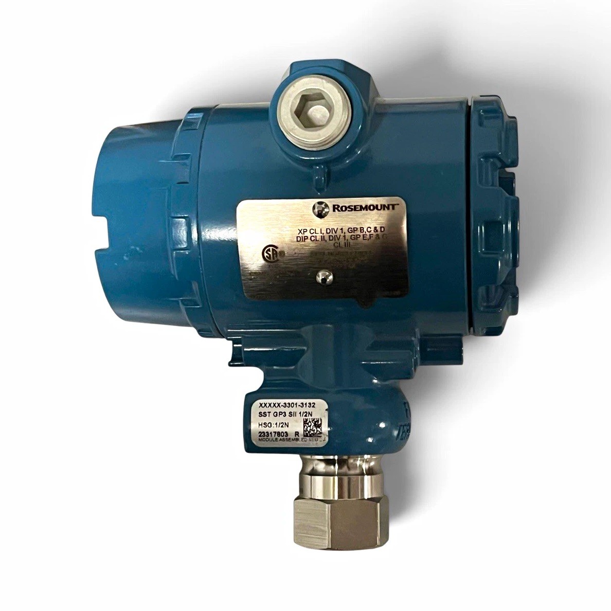 Rosemount 2088G3S22A1M4B4E5P0054 Gauge Pressure Transmitter 800 PSI HART NEW