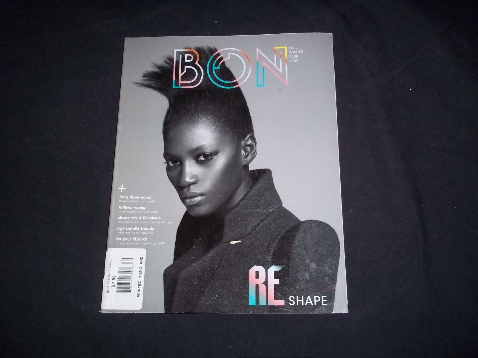 2008/2009 FALL/WINTER BON MAGAZINE - RESHAPE - FASHION MODELS - F 1030