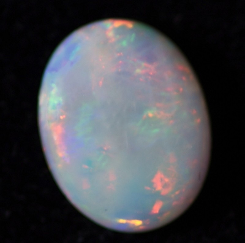 Opal .76 Carat Opal 9 X 7 MM Oval Shape Loose Stone Australian Gemstone
