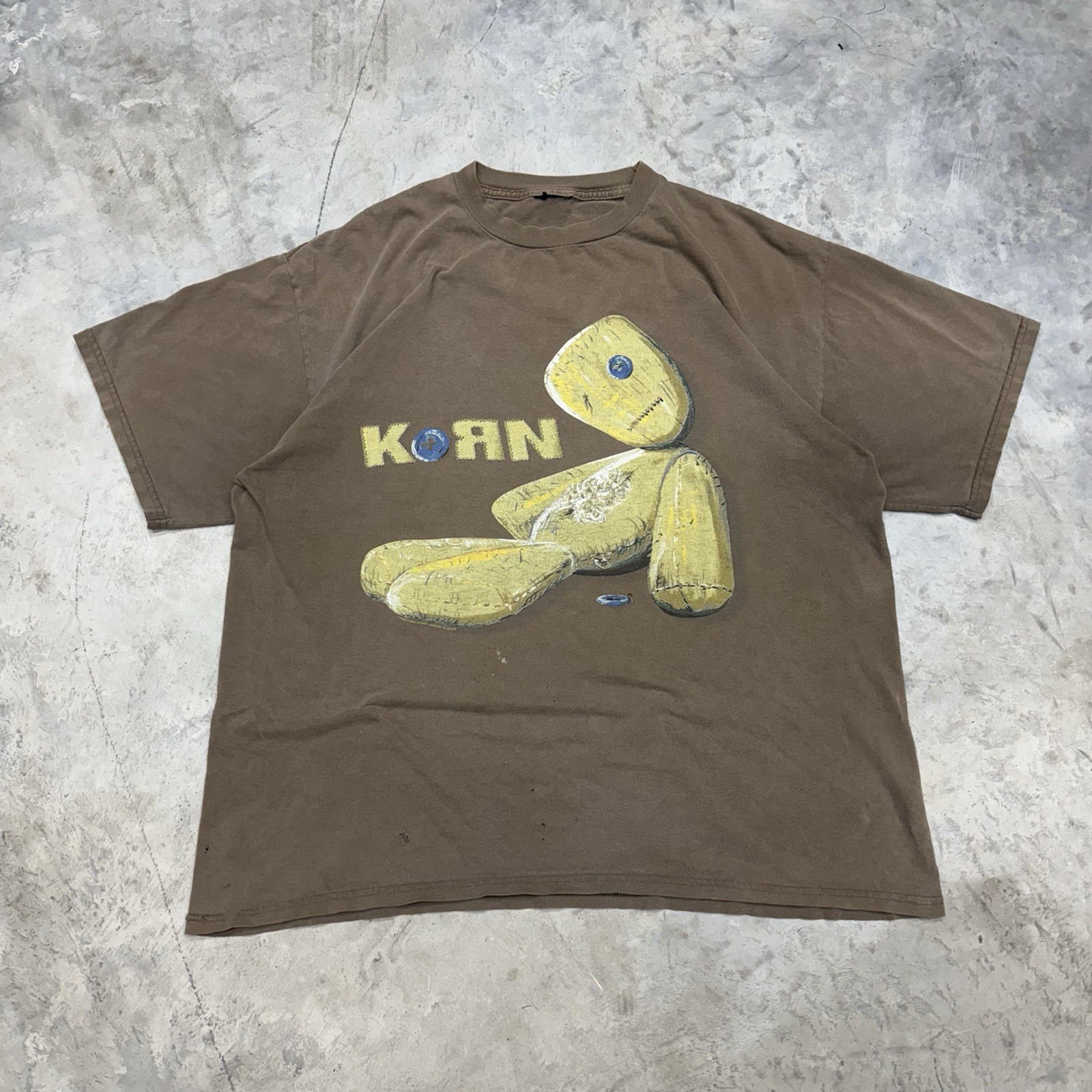 Vintage 1999 Korn Issues Giant Tultex Tag Band Tee T Shirt 90s Nu Metal Grunge Vintage 1999 Korn Issues Giant Tultex Tag Band Tee T Shirt 90s Nu Metal Grunge