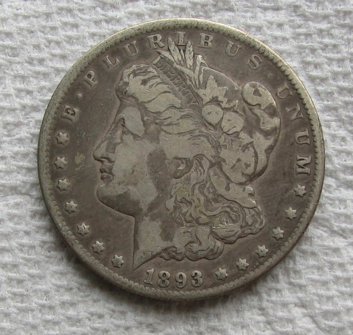1893-O $1 Morgan Silver Dollar Rare Key Date New Orleans Mint VF XF Cleaned 1893-O $1 Morgan Silver Dollar Rare Key Date New Orleans Mint VF XF Cleaned