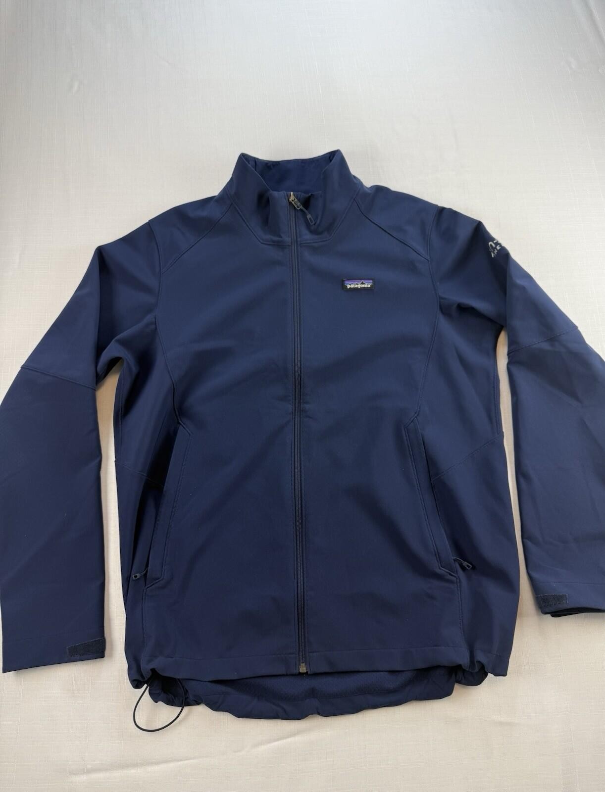 Patagonia Soft Shell Jacket Men’s Large Blue Full Zip Ten-X Commercial Patagonia Soft Shell Jacket Men’s Large Blue Full Zip Ten-X Commercial