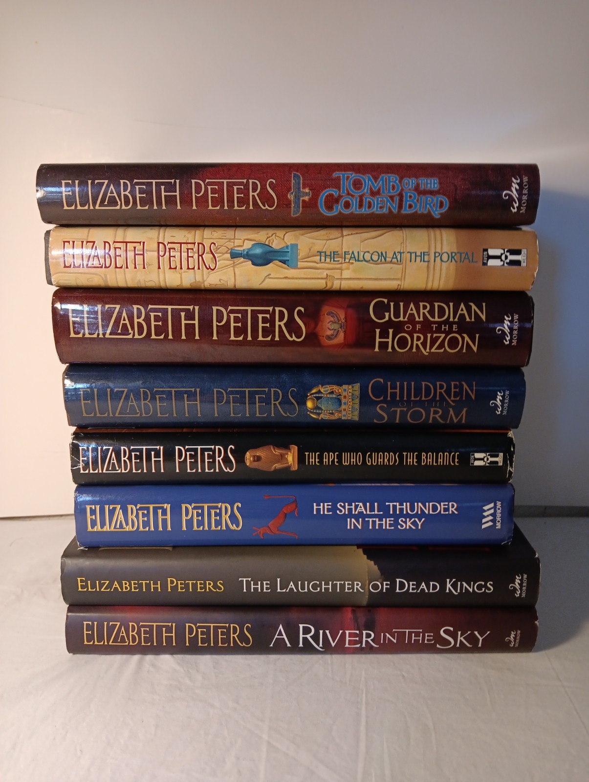 Elizabeth Peters Lot Of 8 Hardcover Dustjacket Like New Elizabeth Peters Lot Of 8 Hardcover Dustjacket Like New