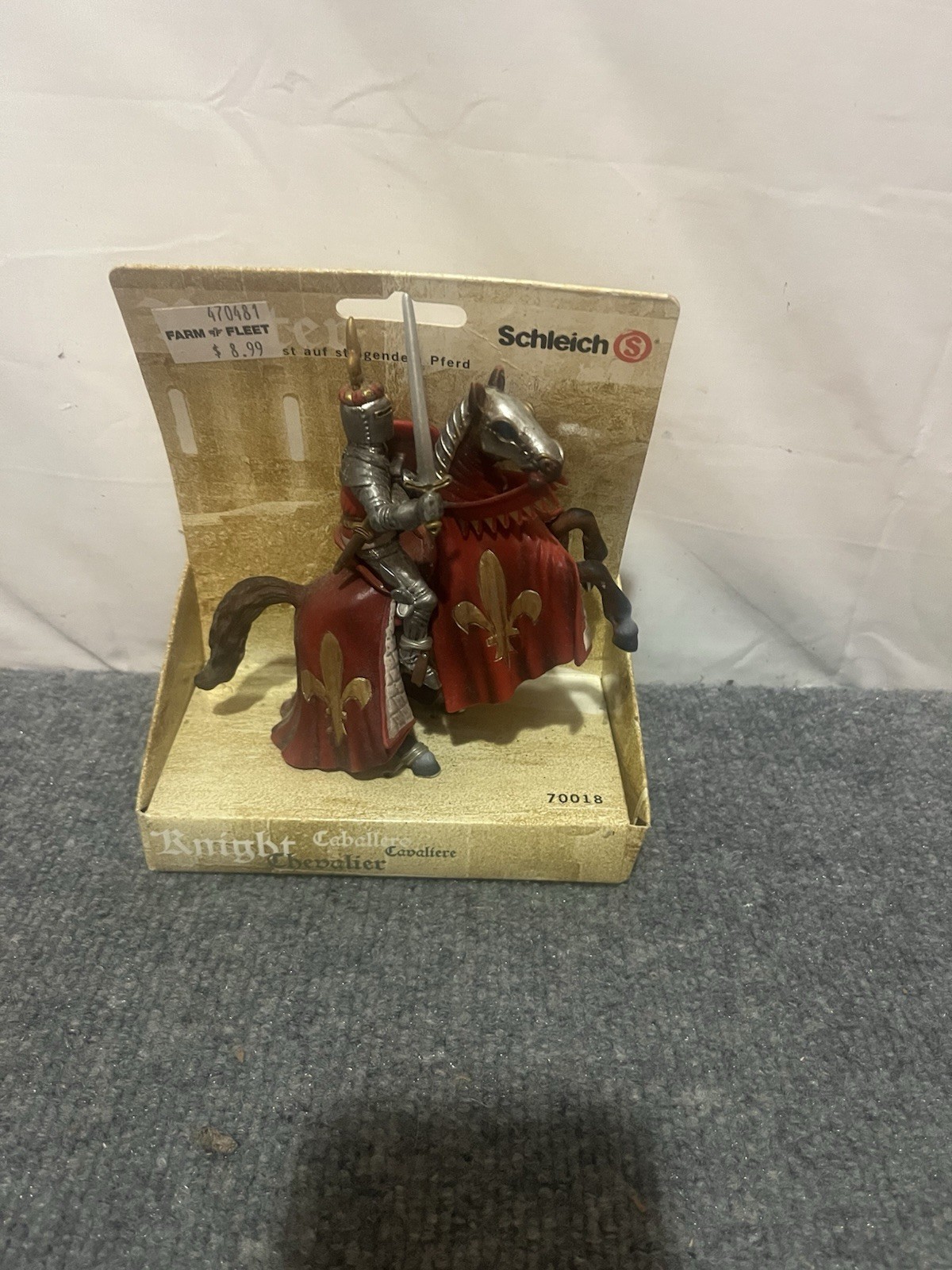 Schleich Knight Chevalier Red Gold 70018 NIB