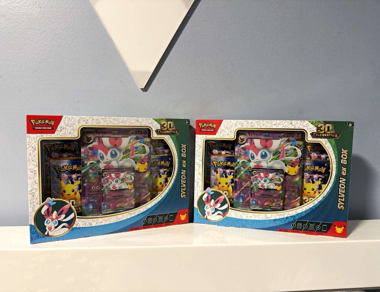 1x Pokemon TCG 30th Celebration Sylveon ex Box Factory Sealed New