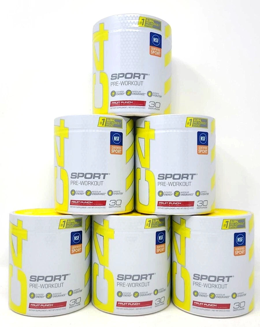 (6) Cellucor C4 Sport PRE-WORKOUT (6) Cellucor C4 Sport PRE-WORKOUT