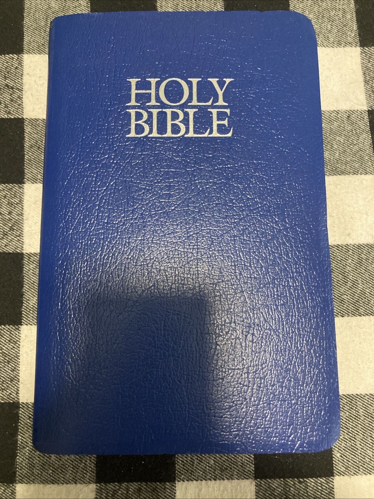 Holy Bible 2001 NIV Helps Words Christ In Red Letter Zondervan Blue
