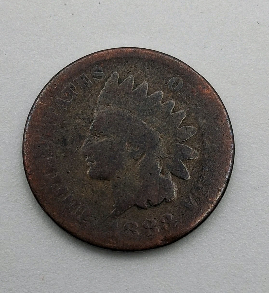 1888 United States Indian Head Penny 1888 United States Indian Head Penny