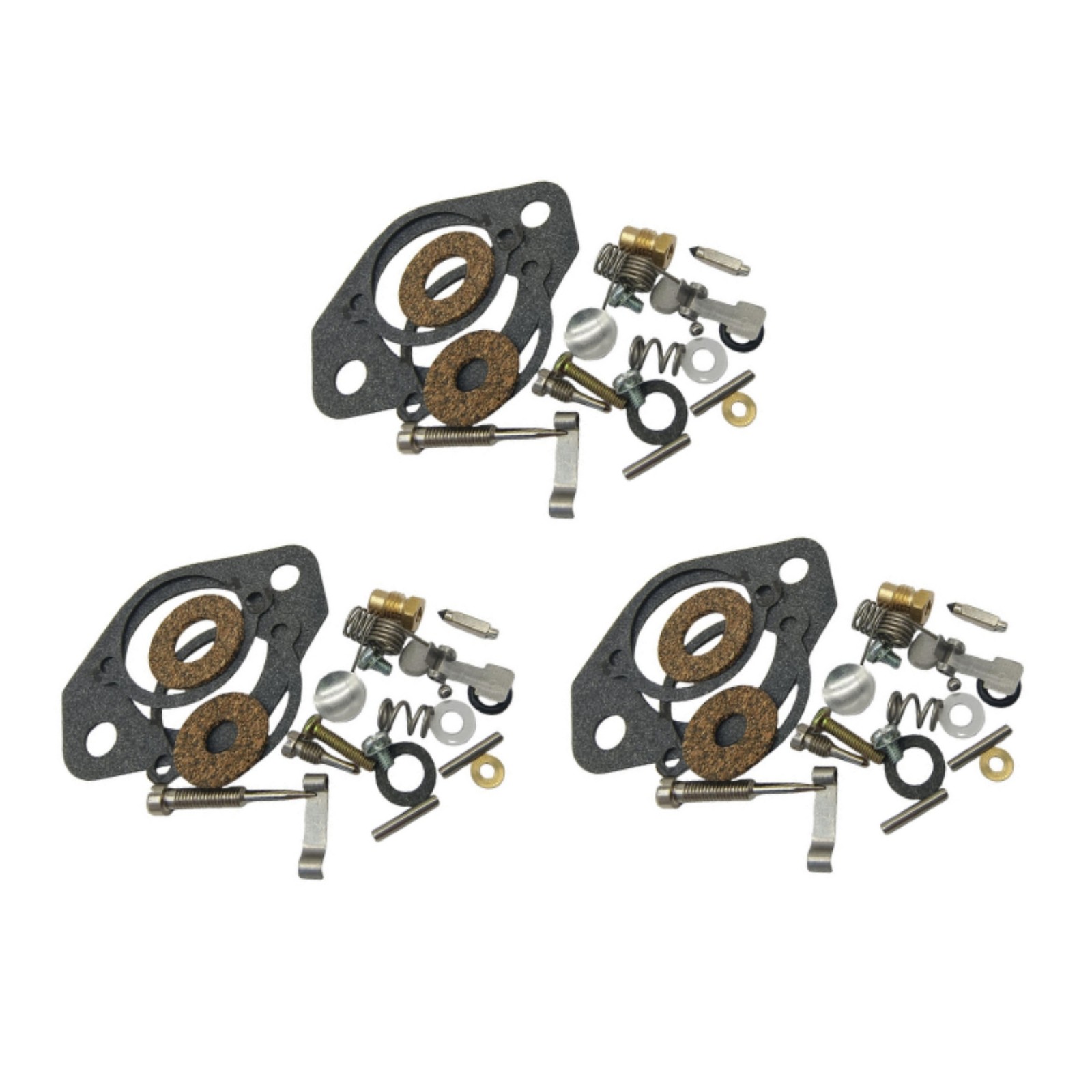 3X Fits Mercury 65-70-75-90-105 HP Inlines Carburetor Repair Kit 1395-5109-1 New 3X Fits Mercury 65-70-75-90-105 HP Inlines Carburetor Repair Kit 1395-5109-1 New