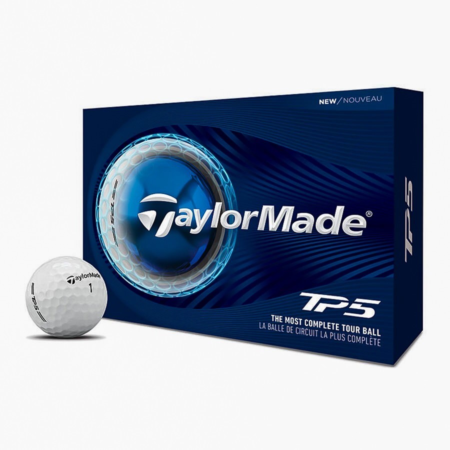 2 Dozen TaylorMade TP5 White Golf Balls Tour Performance 5 Layer