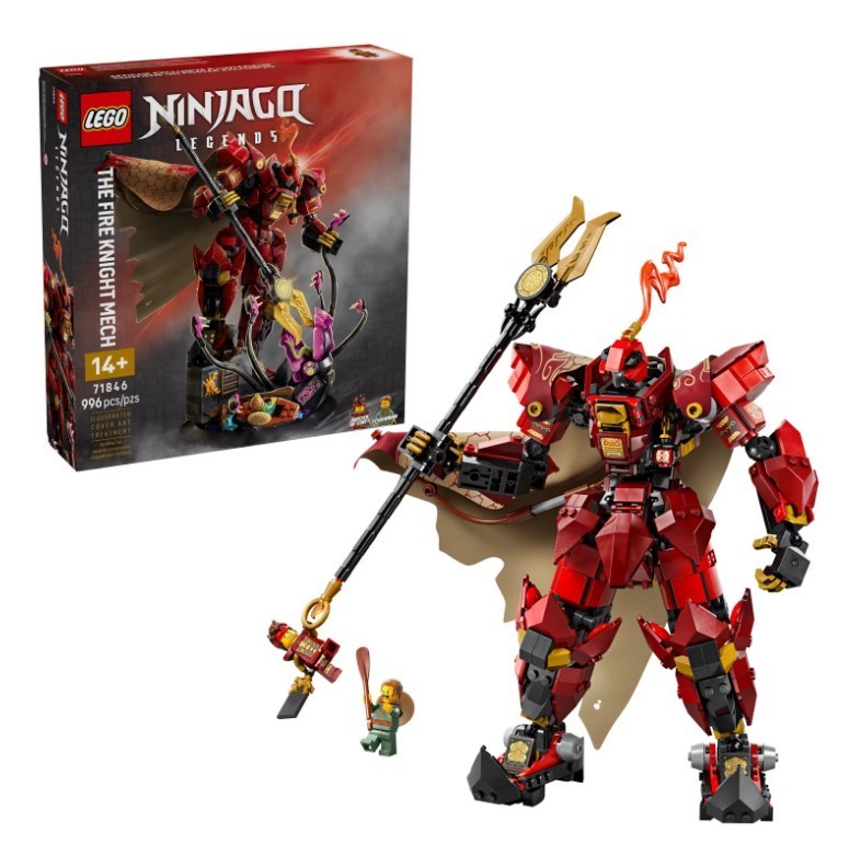 [HOT SALE] LEGO® Ninjago The Fire Knight Mech 71846 Building Set