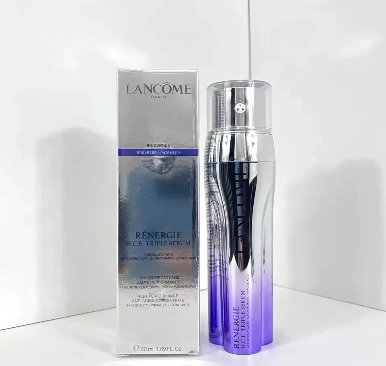 Lancome Renergie HCF Triple Serum 50ml 1.69oz Full Size New Sealed Box