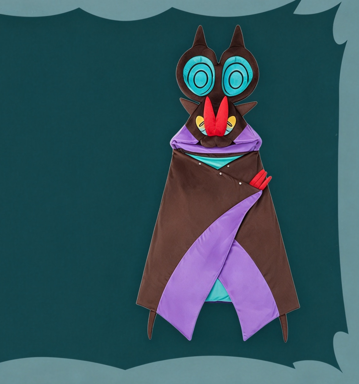 PC Center Noivern Plush Shawl Blanket With Hood Cute Comfort  Birthday Gift
