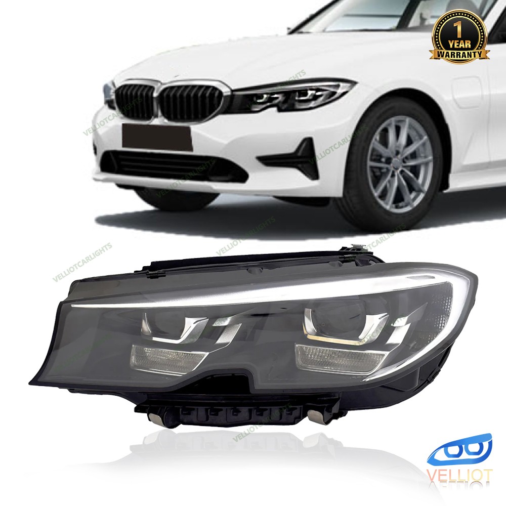 For BMW 3 Series G20 G21 17-22 LED Headlight Upgrade Laser dual DRL White&Yellow