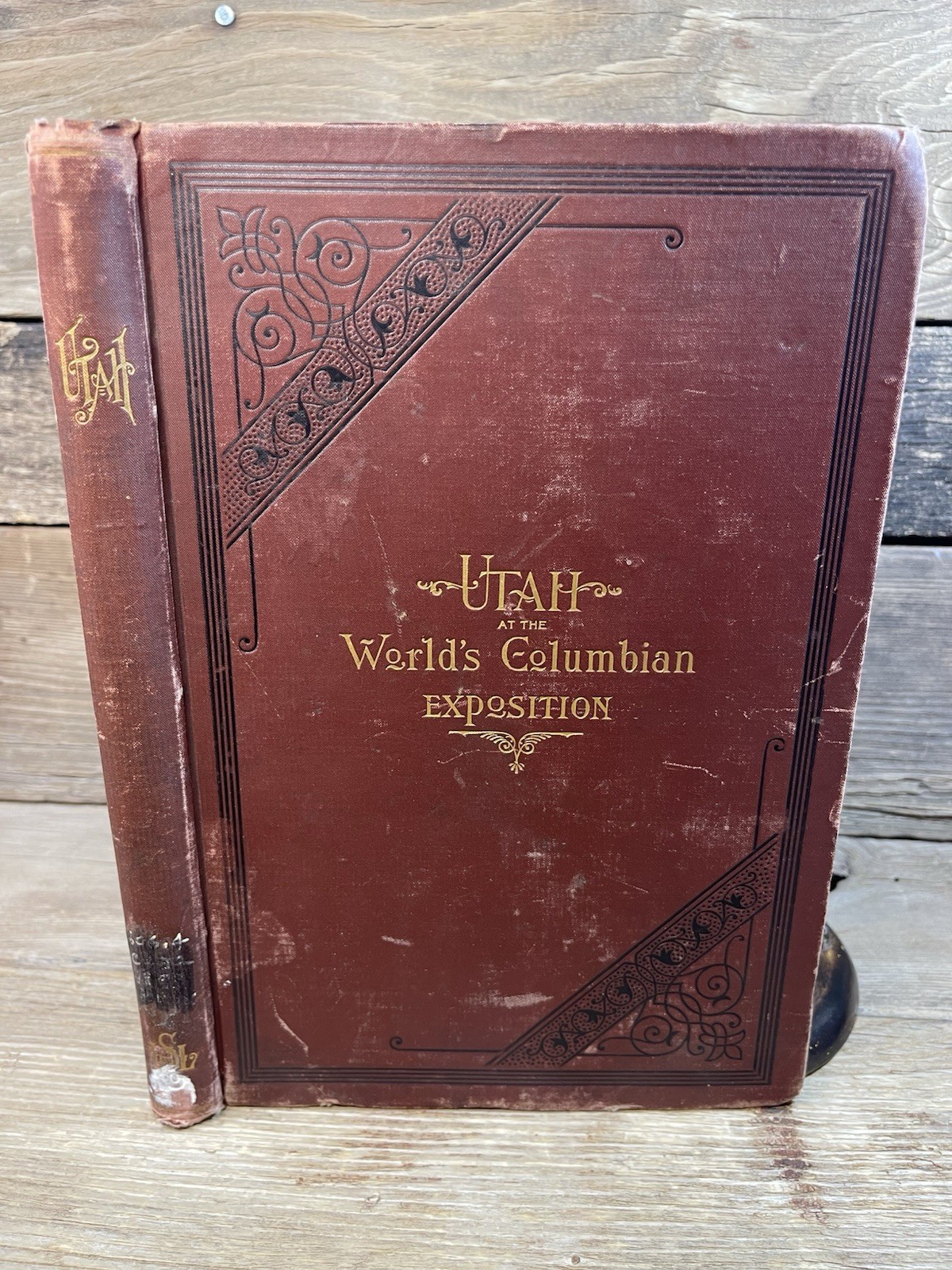 Antique 1894 Utah World’s Columbian Exposition E.A. McDaniel Illustrated Book
