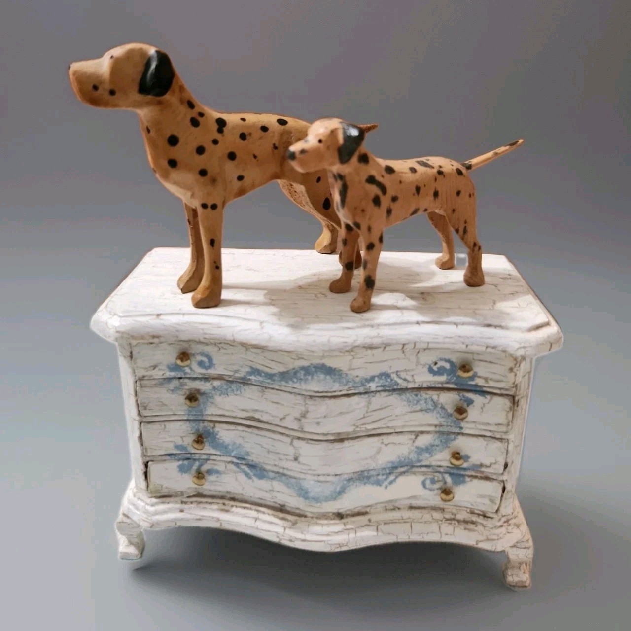 FOREST TOYS OF BROCKENHURST 1920s Rare Wooden Miniature Dalmatians Lot Perfect FOREST TOYS OF BROCKENHURST 1920s Rare Wooden Miniature Dalmatians Lot Perfect