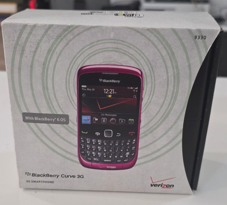 505.Blackberry Curve 9330 512mb memory  For  Collectors