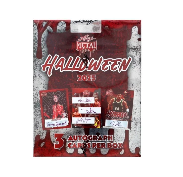 2025 LEAF METAL HALLOWEEN HOBBY BOX - BRAND NEW -  🔥🔥🔥