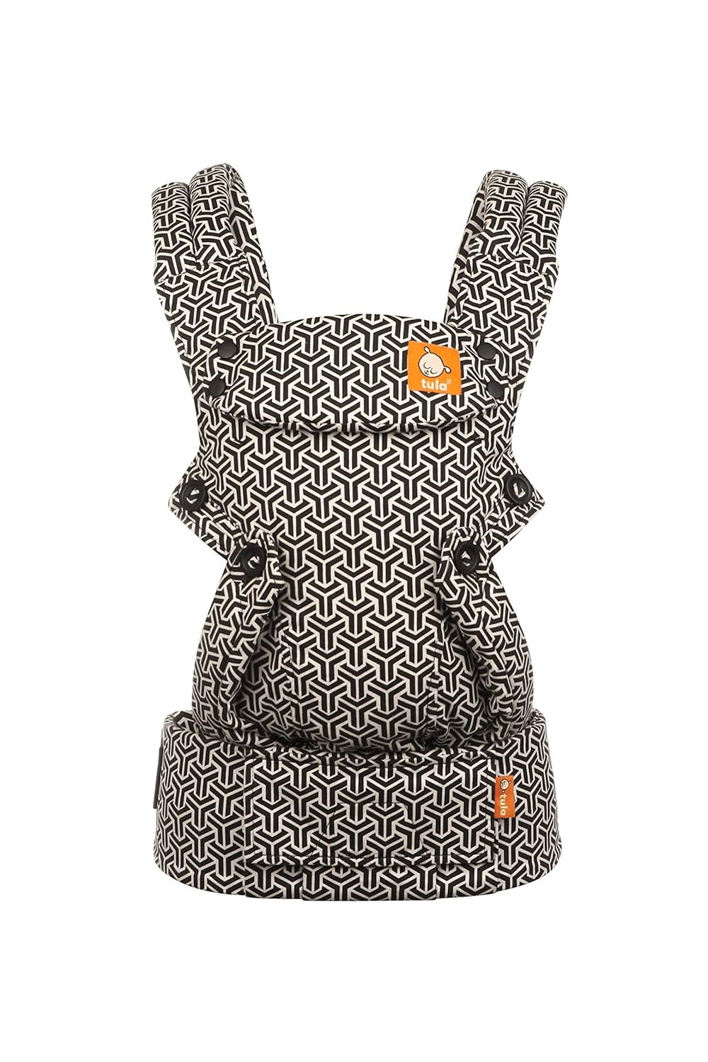 Baby Tula Explore Carrier, Adjustable Newborn to Toddler – Forever B/W Print