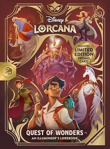 PRESALE  Disney Lorcana Quest of Wonders: An Illumineer's Lorebook