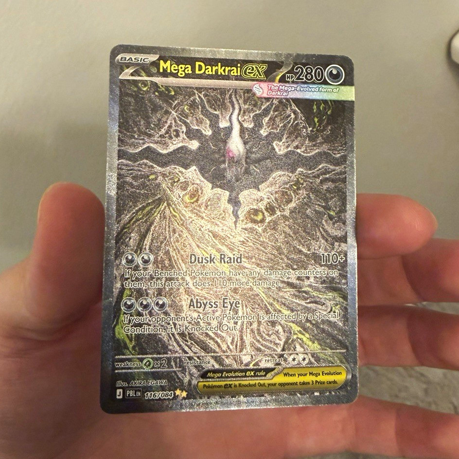 Pitch Black Mega Darkrai EX 116/084 Pitch Black Mega Darkrai EX 116/084