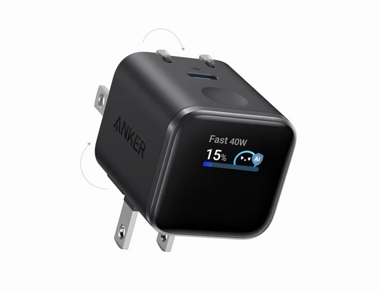 Anker Nano Smart Display Charger, 45W Max Fast Charger USB C for iPhone 17 NEW Anker Nano Smart Display Charger, 45W Max Fast Charger USB C for iPhone 17 NEW